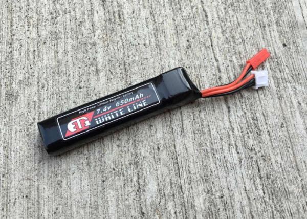 T ET1 ETW206 7.4V 650mAh Lipo Battery